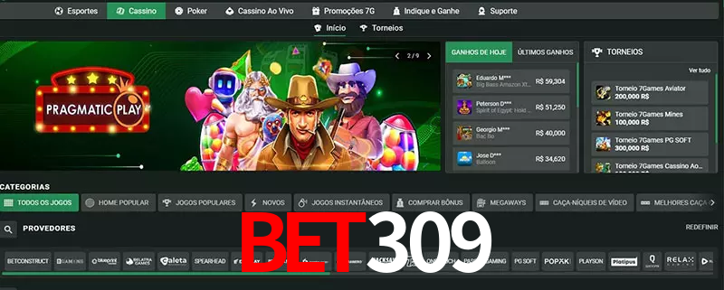 cassino bet309