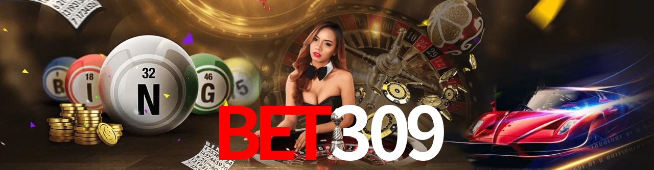Interface moderna da plataforma bet309